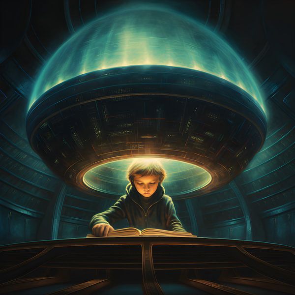 The light of knowledge by Vythryd Arts