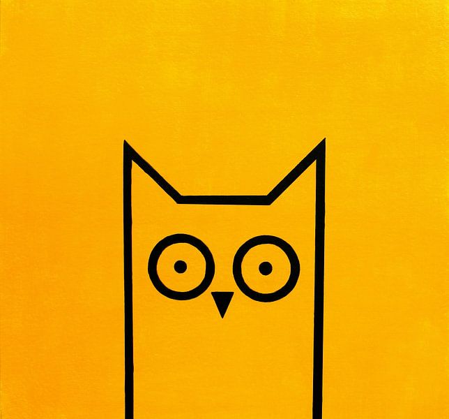 SUNNY YELLOW-BLACK von Ans de Bie