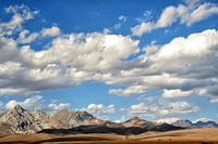 Vue du plateau de Son Kul depuis la yourte