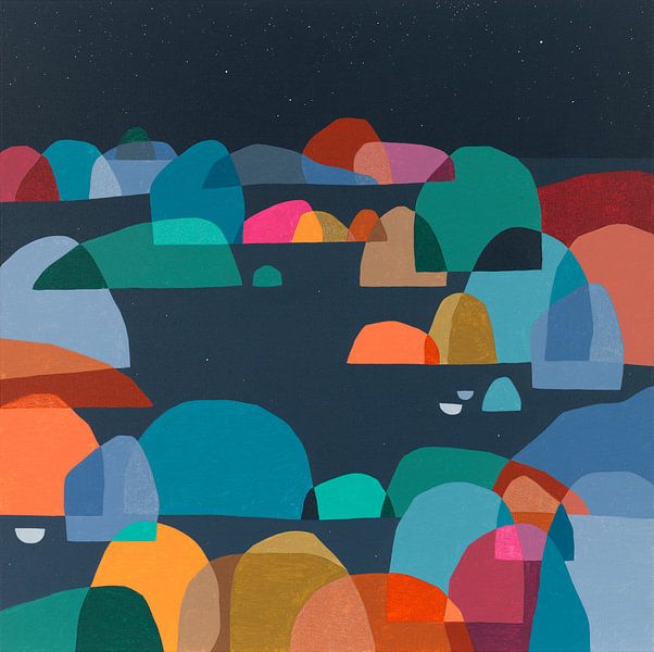 Mer d'étoiles par Art by Ilona Bal