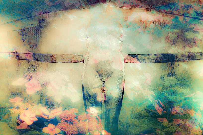 Beschützender romantischer Engel von Marijke de Leeuw - Gabriëlse