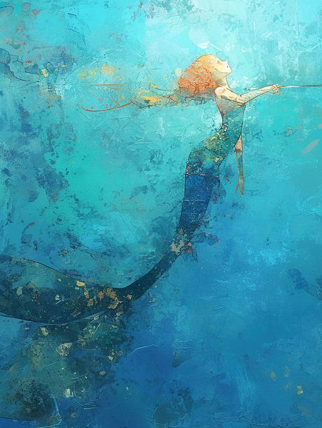 Frauenkunst | Jenseits der blauen Grenzen von ARTEO Gemälde