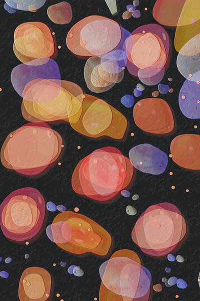 Formen und Linien - Steine von Christine Nöhmeier