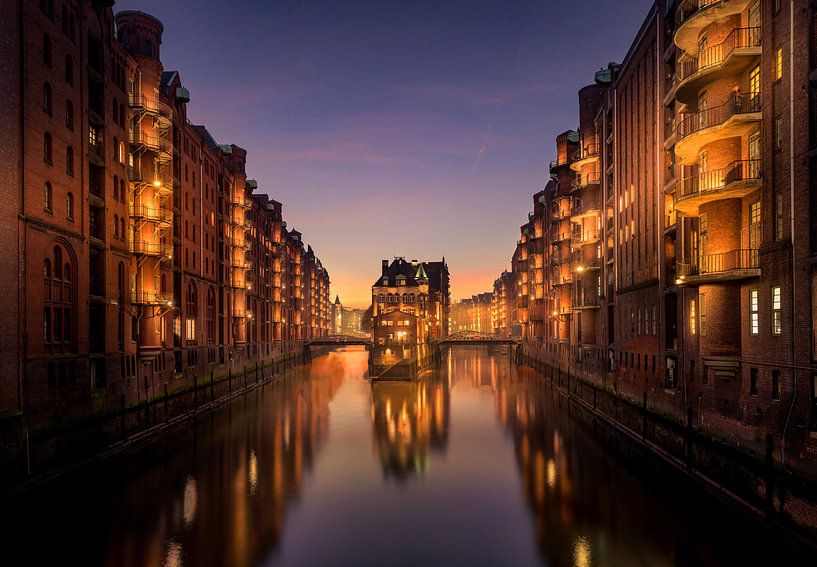 Wasserschloss Hamburg von Iman Azizi