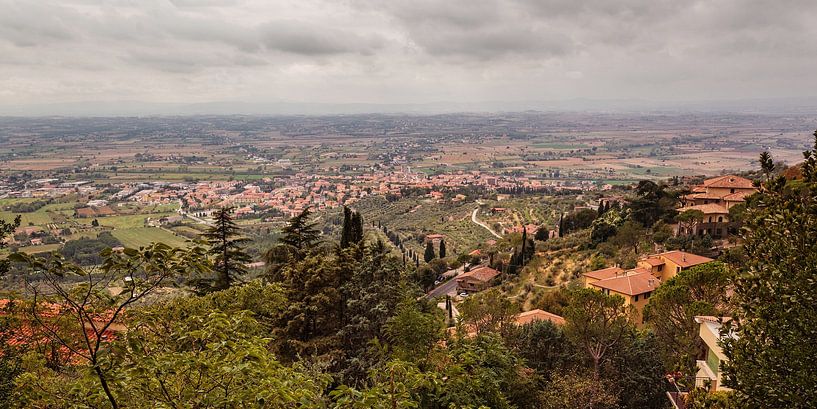 Panorama Cortona von Rob Boon