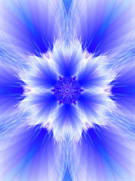 Mandala digital art 'Inner freedom' by Ivonne Fuhren- van de Kerkhof