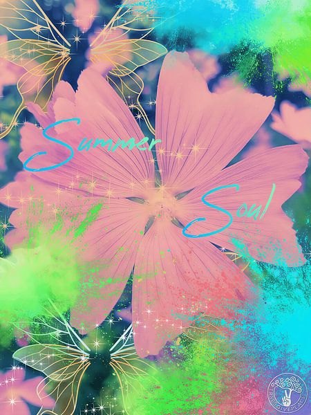 Hübsche rosa Sommer-Seele von treesgivepeace.nl