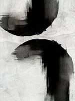 Formes japonaises Organique Japandi Abstrait Moderne