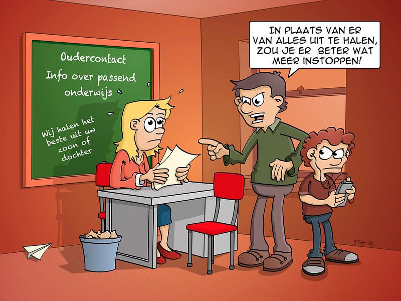 Cartoon: Angemessene Bildung von Galerie Ringoot