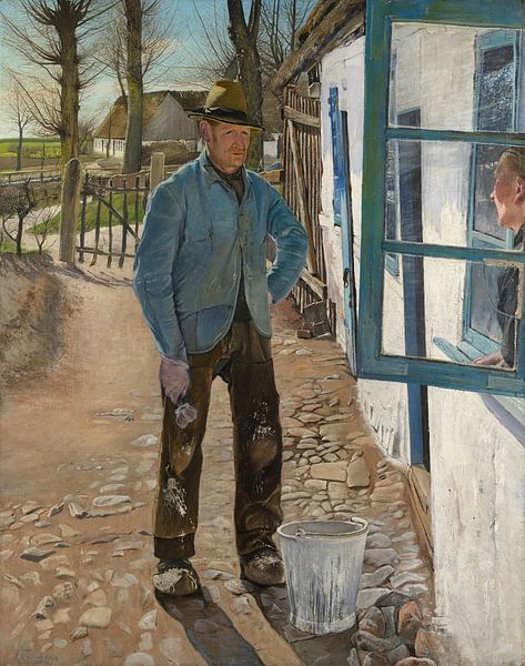 Das alte Haus weiß tünchen, Laurits Andersen Ring von Meisterhafte Meister