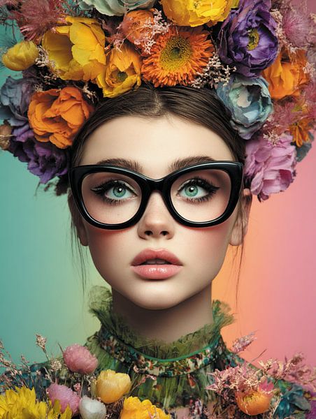 Blumenfrau von Ellen Novara-da Lima