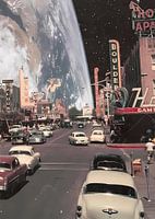 crowd car classic city