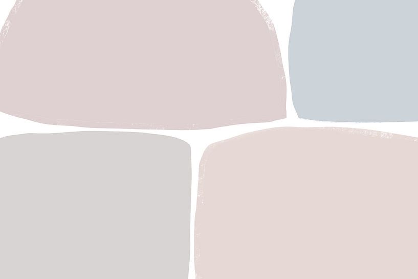 Tons pastel et formes géométriques par uplusmestudio 