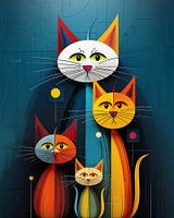 Peinture de chat