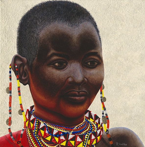Samburu tribal woman II by Russell Hinckley