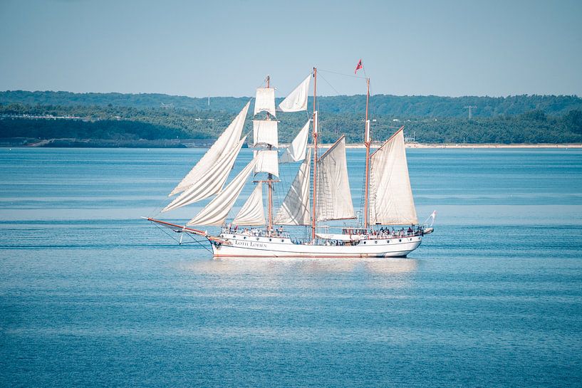Sailing ship in the Baltic Sea by Mirko Boy