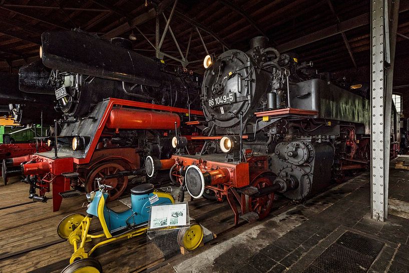 Dampflokomotive der Baureihe 86 von Rob Boon