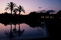 zonsondergang in spanje