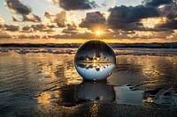 Lensball Sonnenuntergang