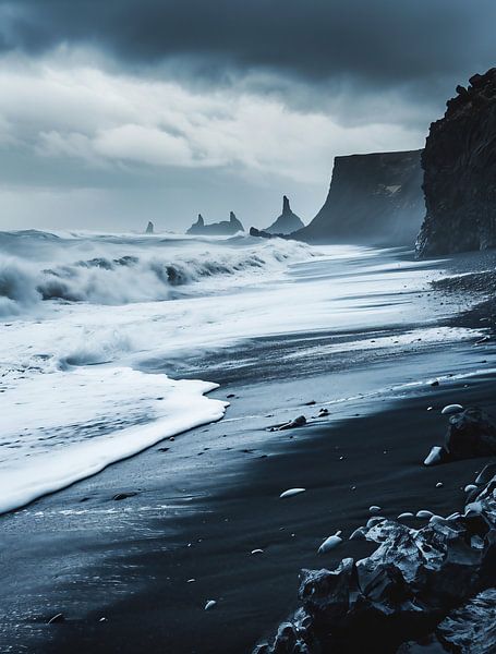 Winter in Island von fernlichtsicht