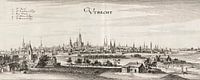 Utrecht, stadsgezicht uit 1750