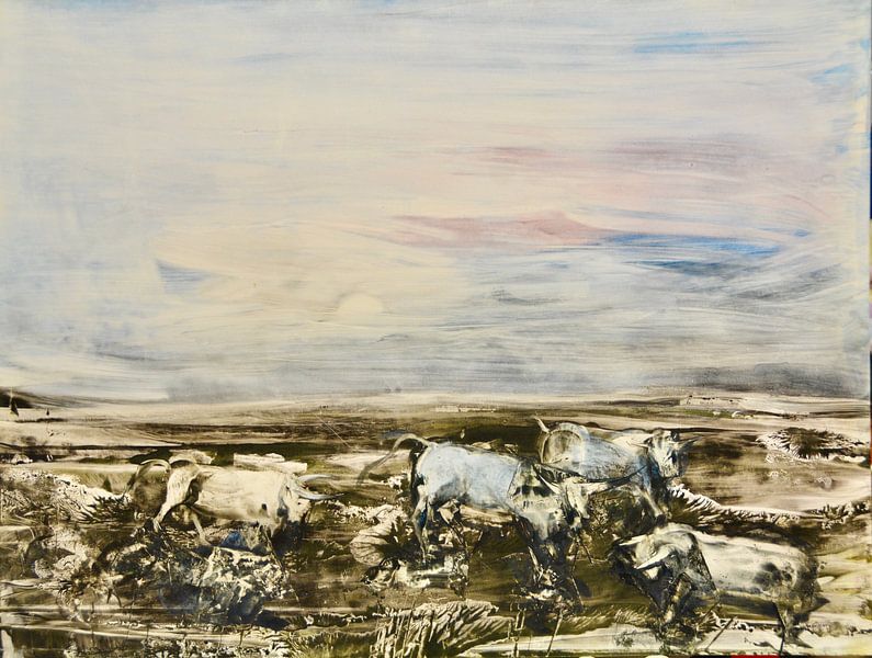 Stiere von Axel Scharfe