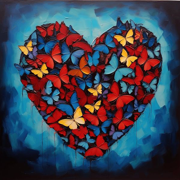 Liefde's Omhelzing in Kunst: Expressieve Reizen van Art Lovers