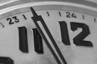 klok 5 voor 12