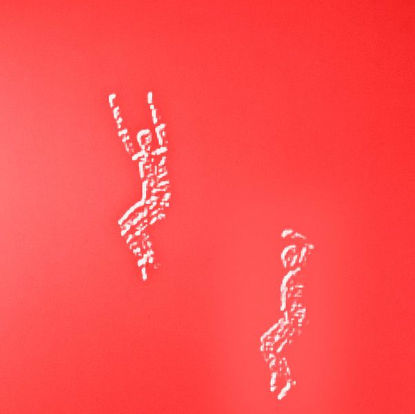 Dancers in red par Greetje van Son