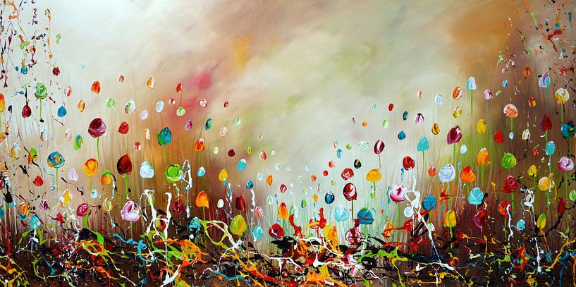 Fleurs Légères par Gena Theheartofart