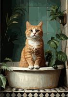 Cat in the Bathtub