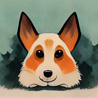 Welsh Corgi Illustration