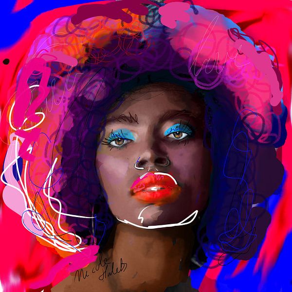 Freya beautiful Africa by Nicole Habets