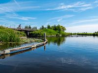 Radfahrer in den Weerribben