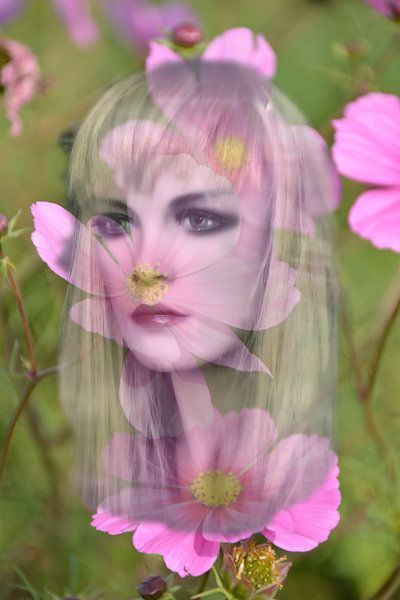 Blumengirl par Edgar Schermaul