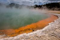 Rotorua - North Island New Zealand Geothermal landscape
