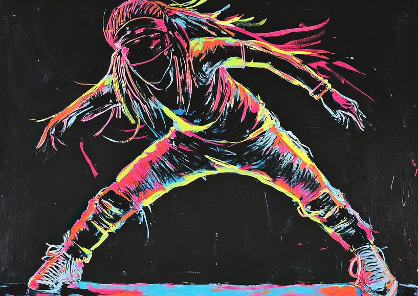 Dans | Vibrant Motion in the Dark van De Mooiste Kunst