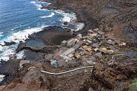 Halbverlassenes Fischerdorf auf El Hierro, Kanarische Inseln