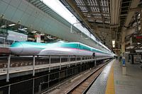 Shinkansen trein in Tokyo, Japan