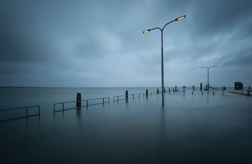 Ebbe und Flut in West Terschelling von Raoul Baart