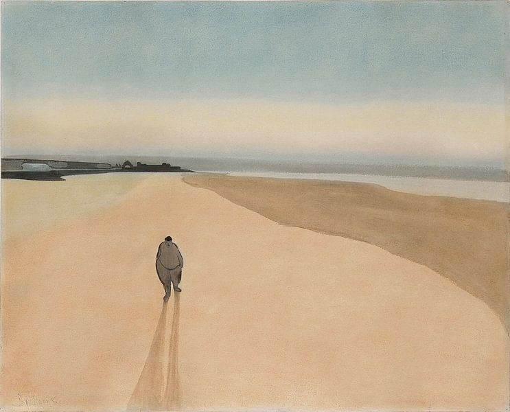 Léon Spilliaert - La démocratie en marche (1908) par Peter Balan