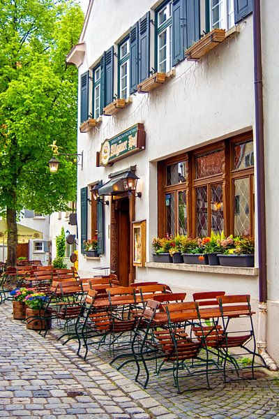 D - Ulm : Small beer garden par Photoart-Naegele