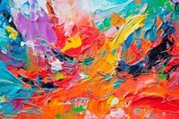 Vitalität in Farbe: Tanz der Energie und Emotionen