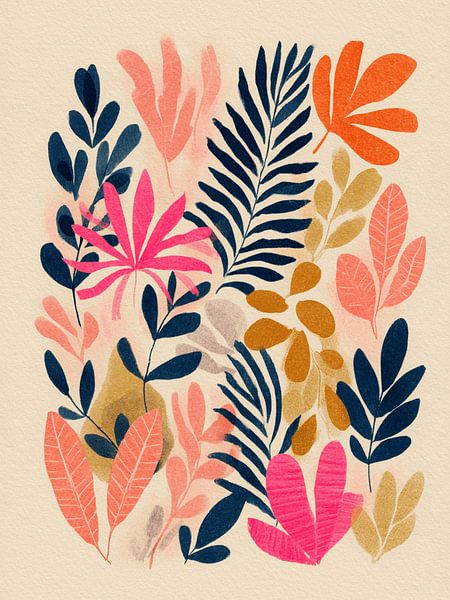 Abstrakt Botanisch von Gypsy Galleria