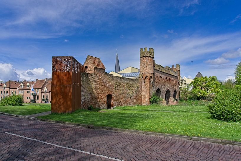 The Berkel ruins in Zutphen by Henk van Blijderveen