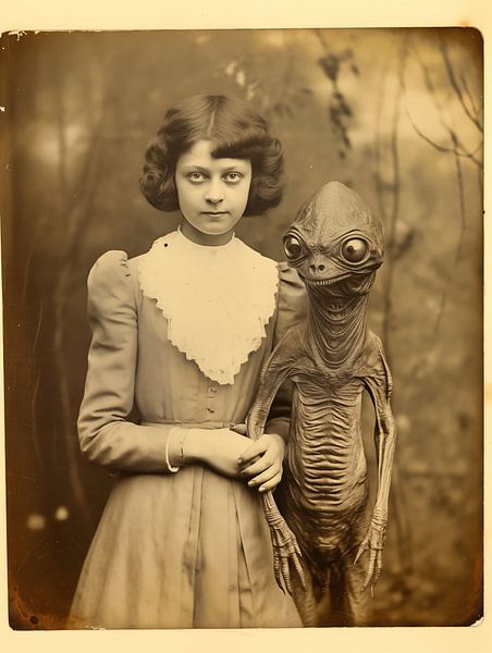 Photo de famille vintage | Mon petit frère et moi par Frank Daske | Foto & Design