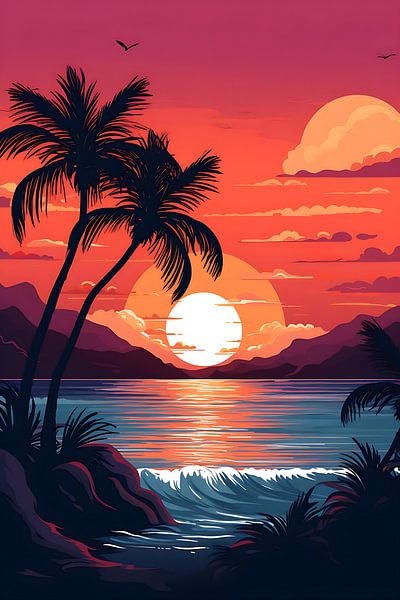 Tropisch eiland par PixelPrestige