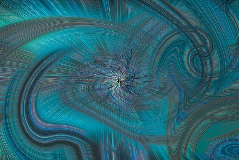 Digital abstract 17 by Leo Luijten