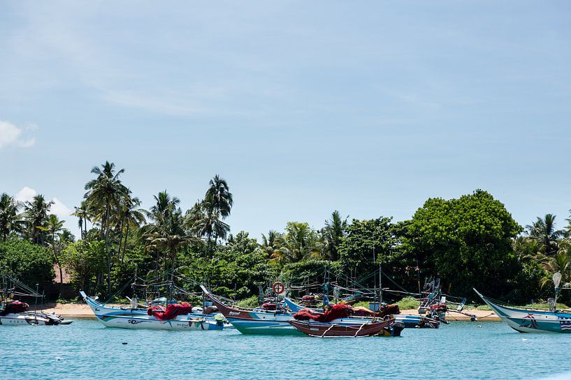 Vissershaven Sri Lanka par Gijs de Kruijf