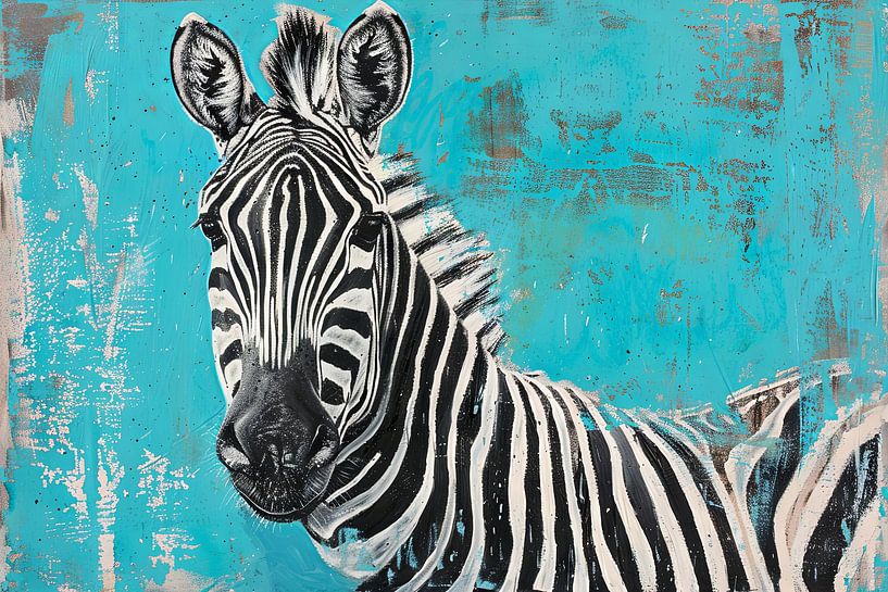Zebra von Poster Art Shop